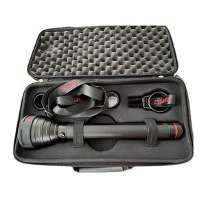 Coast HP21 Giant LED Flashlight with Carry Straps and Zipper Case